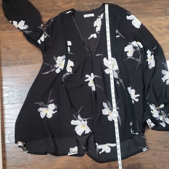 Hazel Tahiti Baby Doll Floral Tunic - Picture 12 of 12